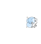 つかいやすいねこです。mini2 4コマ物語（個別スタンプ：24）