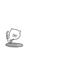 つかいやすいねこです。mini2 4コマ物語（個別スタンプ：25）