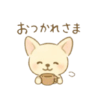 癒やしのわんこ*毎日使える挨拶（個別スタンプ：3）