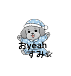 テンション高めのトイプードル（個別スタンプ：21）