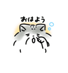 毎日使える！お返事マヌルネコ（個別スタンプ：3）