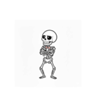 癒してガイコツ（個別スタンプ：1）