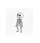 癒してガイコツ（個別スタンプ：2）