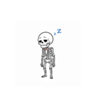 癒してガイコツ（個別スタンプ：3）