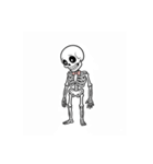 癒してガイコツ（個別スタンプ：6）