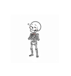 癒してガイコツ（個別スタンプ：7）