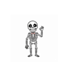 癒してガイコツ（個別スタンプ：8）