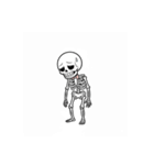 癒してガイコツ（個別スタンプ：9）