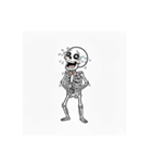 癒してガイコツ（個別スタンプ：10）