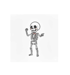 癒してガイコツ（個別スタンプ：16）