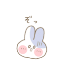 オノマトペ うさちゃんスタンプ（個別スタンプ：17）
