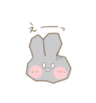 オノマトペ うさちゃんスタンプ（個別スタンプ：28）
