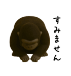 【毎日使える】フェルトのゴリラン（個別スタンプ：36）