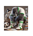 ゴリラ×高校サッカー！リアル3D！（個別スタンプ：25）