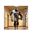 ゴリラ×高校サッカー！リアル3D！（個別スタンプ：38）
