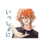 おねだり上手なわんこ系ギャル男（個別スタンプ：19）