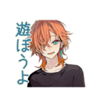 おねだり上手なわんこ系ギャル男（個別スタンプ：34）