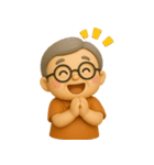 ず～っと使える♡優しいシニアのスタンプ（個別スタンプ：35）