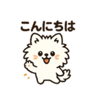 秋♡ず～っと使える♡ポメラニアン（個別スタンプ：23）