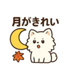 秋♡ず～っと使える♡ポメラニアン（個別スタンプ：24）