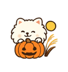 秋♡ず～っと使える♡ポメラニアン（個別スタンプ：34）