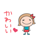 きゅんとする言葉♡リボンのマルン（個別スタンプ：10）