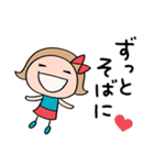 きゅんとする言葉♡リボンのマルン（個別スタンプ：11）