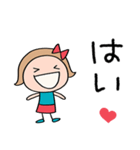 きゅんとする言葉♡リボンのマルン（個別スタンプ：28）