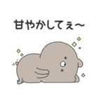 ラブカップルくま(彼→彼女)18（個別スタンプ：21）