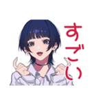 サブカルガールのゆる本音トーク（個別スタンプ：13）