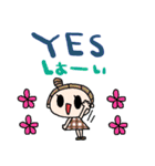 (nenerin日常会話スタンプ391英語気遣い)（個別スタンプ：14）