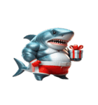 ボクシングサメの感情が爆発した（個別スタンプ：26）