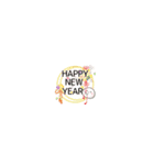 ちっちゃすぎる♡おもちの年末年始（個別スタンプ：8）