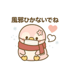 ももぺん（ピンクのペンギン）冬バージョン（個別スタンプ：10）