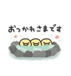 使いやすい＊にわとりサン＆ひよこサン＊冬（個別スタンプ：12）