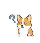 しょぼしょぼコーギー、オータム（個別スタンプ：10）