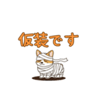 しょぼしょぼコーギー、オータム（個別スタンプ：26）