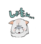 白柴めぐたのラフスタンプ（個別スタンプ：10）