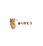 動く♡超ちいさい子ねこの日常（個別スタンプ：3）