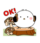 飛び出す！シマエナガの秋（個別スタンプ：13）