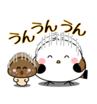 飛び出す！シマエナガの秋（個別スタンプ：20）
