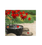 動く！秋の景色【アレンジ用】（個別スタンプ：3）