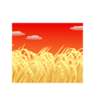 動く！秋の景色【アレンジ用】（個別スタンプ：6）