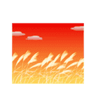 動く！秋の景色【アレンジ用】（個別スタンプ：12）