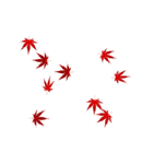 動く！秋の景色【アレンジ用】（個別スタンプ：13）