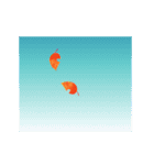 動く！秋の景色【アレンジ用】（個別スタンプ：15）