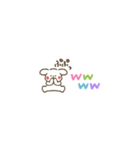 ぷちーぬの省スペーススタンプ（個別スタンプ：21）