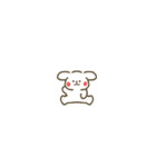 ぷちーぬの省スペーススタンプ（個別スタンプ：25）