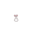 超ちいさいネガティブうさちゃん（個別スタンプ：37）