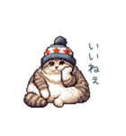 秋の猫ちゃん【かわいい・日常会話】（個別スタンプ：25）